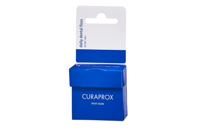 Curaprox DF 850 dental floss with mint flavor 50 m