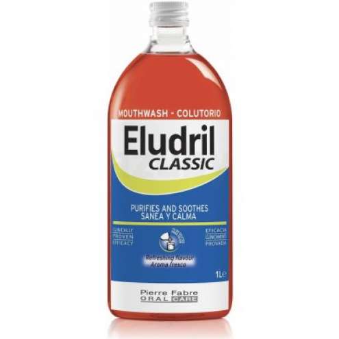Eludril Classic mouthwash 1000 ml