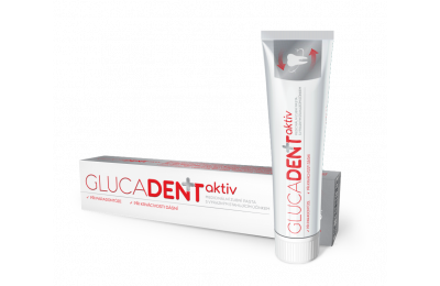 Glucadent plus aktiv - zubní pasta, 95 g