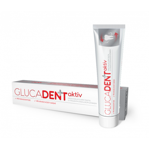 Glucadent plus aktiv - зубная паста, 95 г