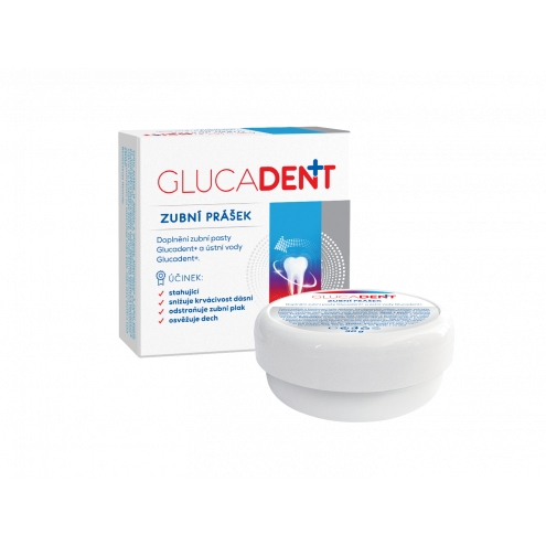Glucadent plus - zubní prášek, 30 g
