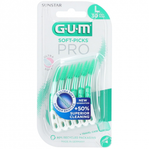 GUM Soft-Picks PRO Large, mezizubní kartáčky, 30 ks