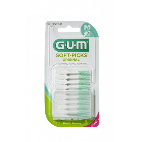 GUM Soft-Picks массажные межзубные ершики со фтором размер Regular ISO1 40 шт