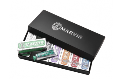 MARVIS dárková sada, 7x 25 ml - Подарочный набор зубных паст MARVIS 7x 25 мл