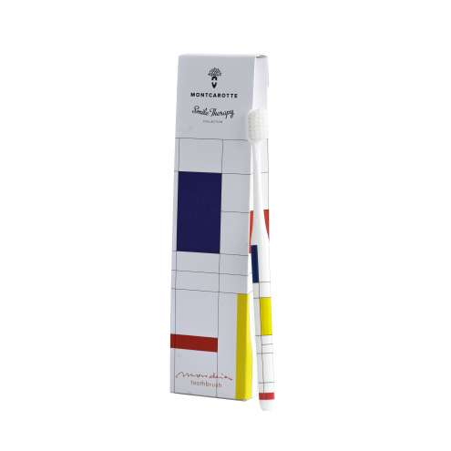 MONTCAROTTE Toothbrush Abstraction Brush Collection "Mondrian"