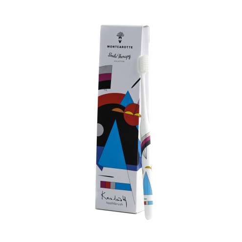 MONTCAROTTE Toothbrush Abstraction Brush Collection "Kandinsky"