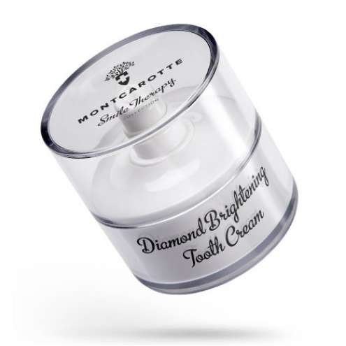 MONTCAROTTE Diamond Brightening Tooth Cream "Vanilla Orchid", 60 ml.