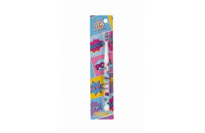 MONTCAROTTE Teens Soft Toothbrush White