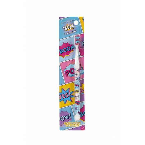 MONTCAROTTE Teens Soft Toothbrush White