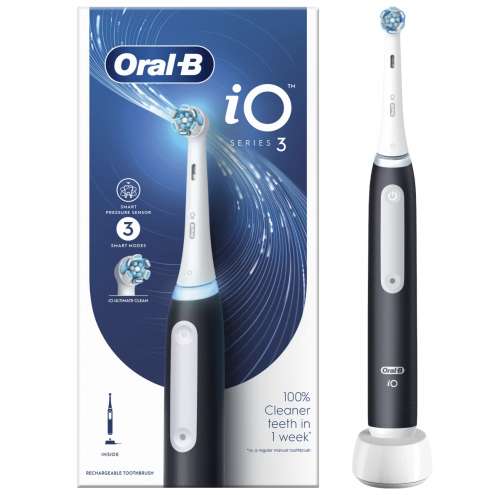 Oral-B iO Series 3 Matt Black elektrický zubní kartáček