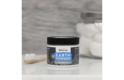 REDMOND EARTHPOWDER - Натуральный зубной порошок перечная мята и уголь 51г