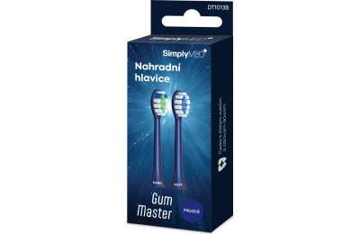 SIMPLYMED Gum Master Náhradní Hlavice k sonickému ZK DT1013B Modrý