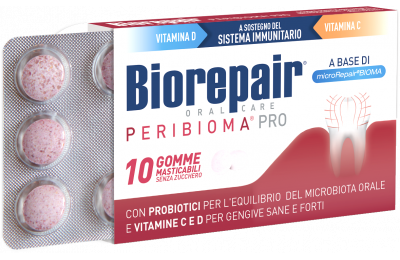 Biorepair Peribioma žvýkačky, 10 ks x 1,2 g