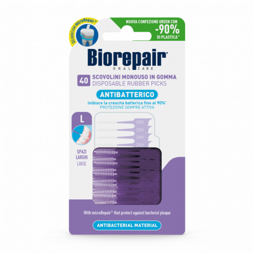 Biorepair flexible toothpick Large 40 pcs purple