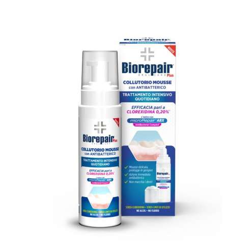 BIOREPAIR Plus intenzivní pěnová ústní voda 200ml