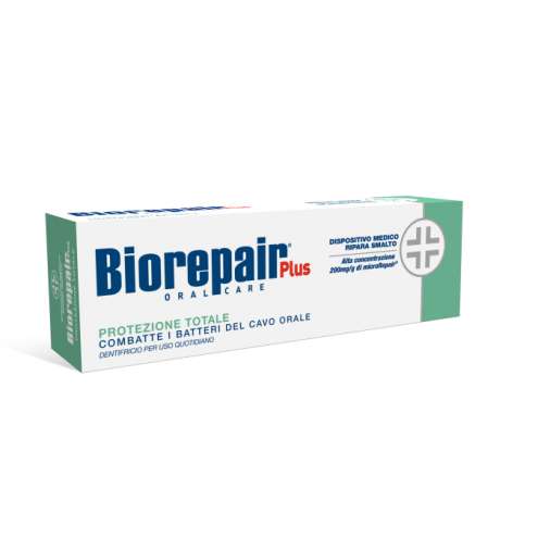 BIOREPAIR Plus Total Protection - Зубная паста без фтора для комплексной защиты 75 мл