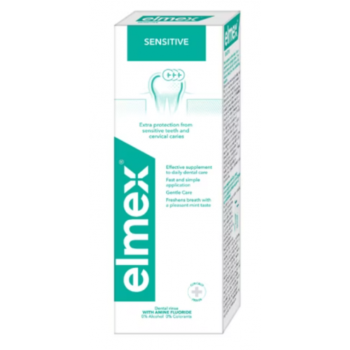 ELMEX Sensitive - Ústní voda pro citlivé zuby 400 ml