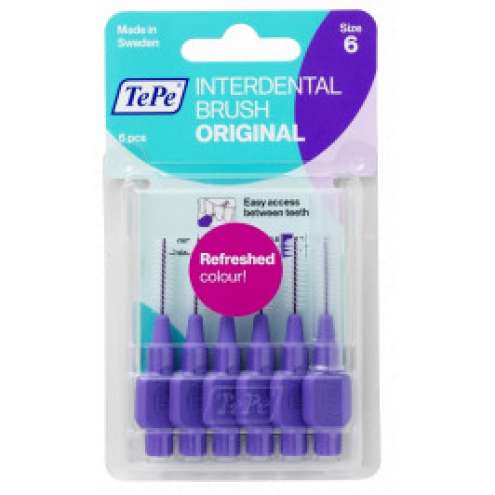 TePe Original interdental brushes 6 1,1 mm 6 pcs blister