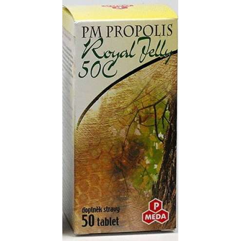 PM Propolis 50C+Royal jelly tbl.50x500mg