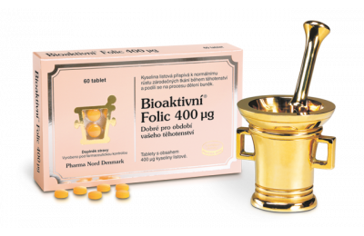 PHARMA NORD Bioaktivní Folic 400 mcg, 60 tablet