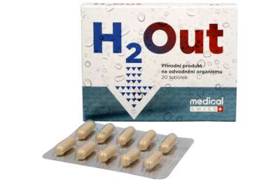 Medical Swiss H2Out pro odvodnění organismu 40 tablet