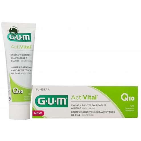 GUM ActiVital Зубная паста с коэнзимом Q10, 75 мл.