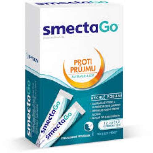 SmectaGo Diosmectitum 3g, 12 sachets