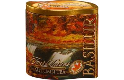 BASILUR Autumn Černy čaj aromatizovany, 100 g.