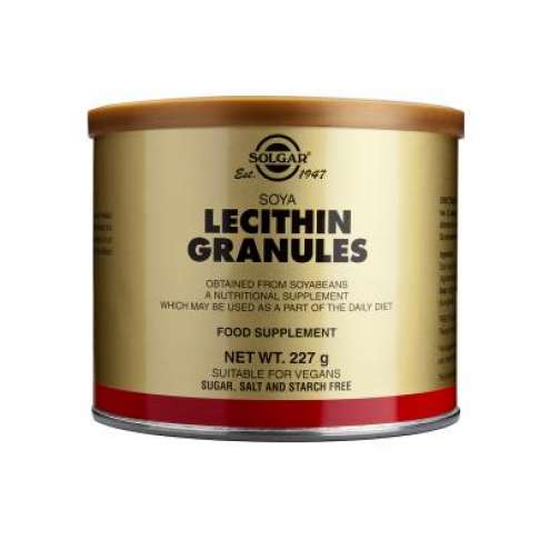 SOLGAR Lecithin Granules - Granulovaný lecitin, 227 g.