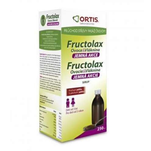 ORTIS Fructolax - Sirup pro děti 250 ml