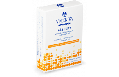 VINCENTKA Pastilky ovocné - Пастилки с фруктовым вкусом, 18 шт.