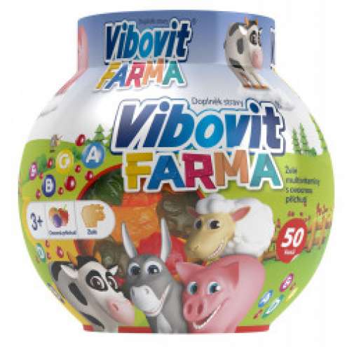 VIBOVIT FARMA, 50 želé bonbonů