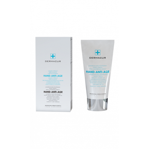 DERMACUR Hand-Anti-Age - Luxurious tightening hand cream with a whitening anti-age effect, 75 ml