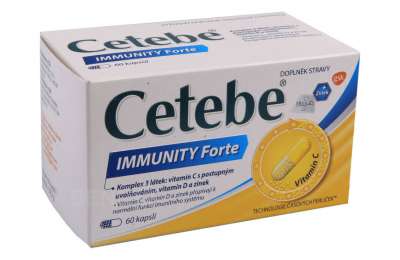 CETEBE Immunity Forte, 60 kapslí