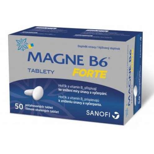 MAGNE B6 Forte - Magnesium & Vitamin B6, 50 tablets