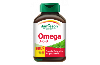 JAMIESON Omega 3-6-9 1200mg tob.150+50
