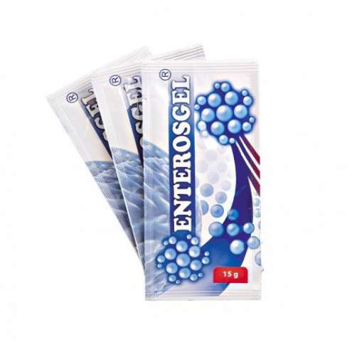 ENTEROSGEL Oral suspension, 10 sachets x 15 g