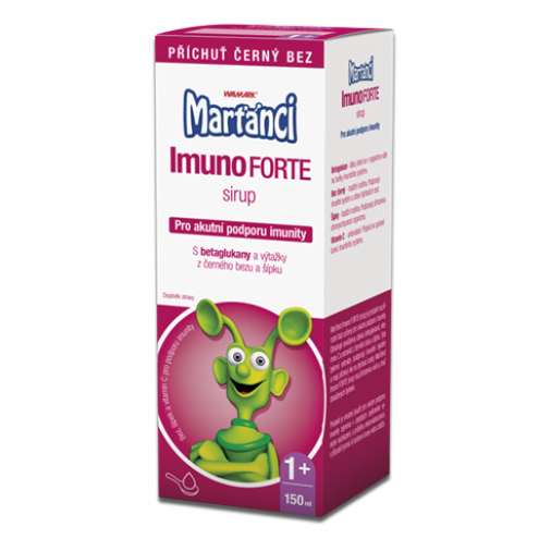 WALMARK Martanci ImunoForte Sirup - Детский сироп для поддержания иммунитета, 150 мл.
