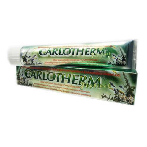 CARLOTHERM 7 bylinek zubní pasta, 100 ml.