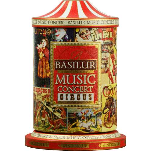 BASILUR Music Concert Circus чёрный чай, 100 грамм