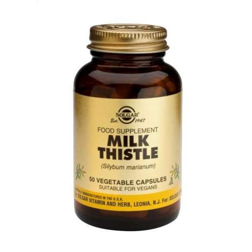 SOLGAR Milk Thistle - Молочный чертополох, 50 капсул