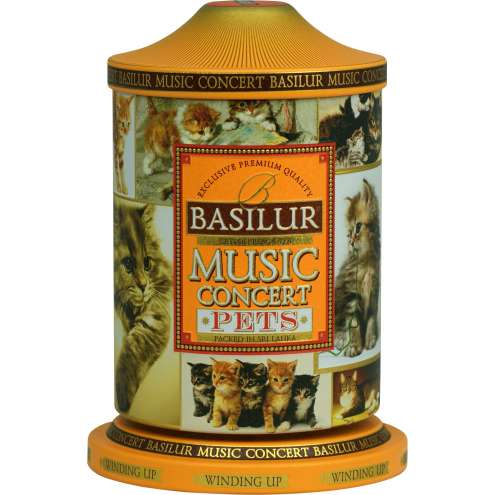 BASILUR Music Concert Pets black tea, 100 g