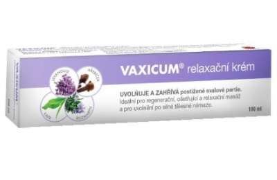 VAXICUM Relaxační krém - Расслабляющий крем, 100 мл
