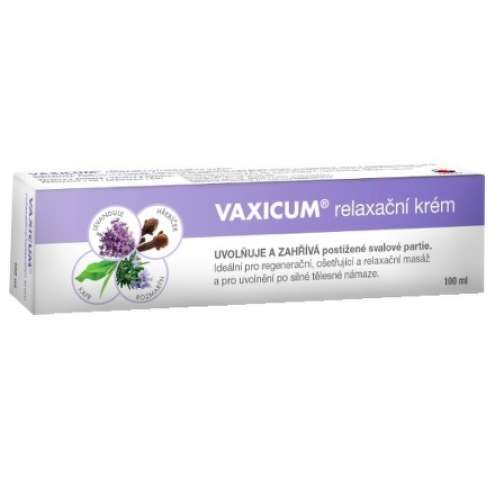 VAXICUM Relaxační krém, 100ml