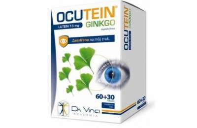 Da Vinci Academia Ocutein Ginkgo Lutein, 15 mg 60+30 tob