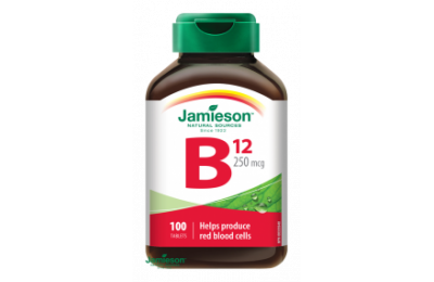 JAMIESON Vitamín B12 metylkobalamín 250mcg