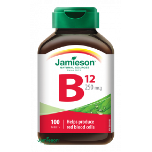 JAMIESON Vitamín B12 metylkobalamín 250mcg