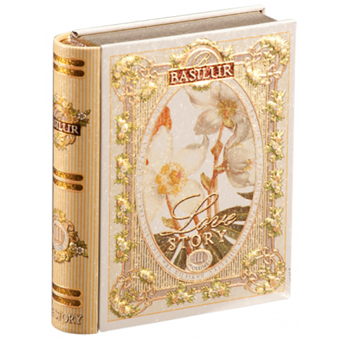 TEE 7345 Basilur Miniature tea book - Love Story